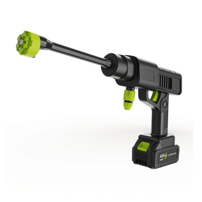 غسالة ضغط لاسلكية محمولة للسيارات مع حقيبة حمل وقاعدة شحن